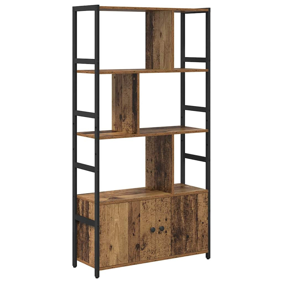 Boekenkast Oud hout 80 x 30 x 155,5 cm Bewerkt hout