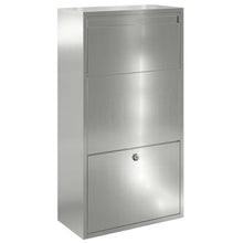 Pakket Inwerp Box Met Opslag Chroom 44 X 22 X 82 Cm Staal Gegalvaniseerd staal