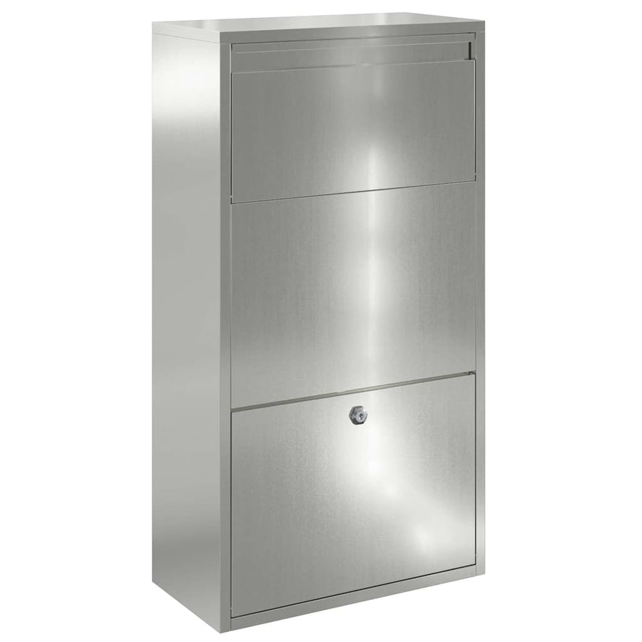 Pakket Inwerp Box Met Opslag Chroom 44 X 22 X 82 Cm Staal Gegalvaniseerd staal