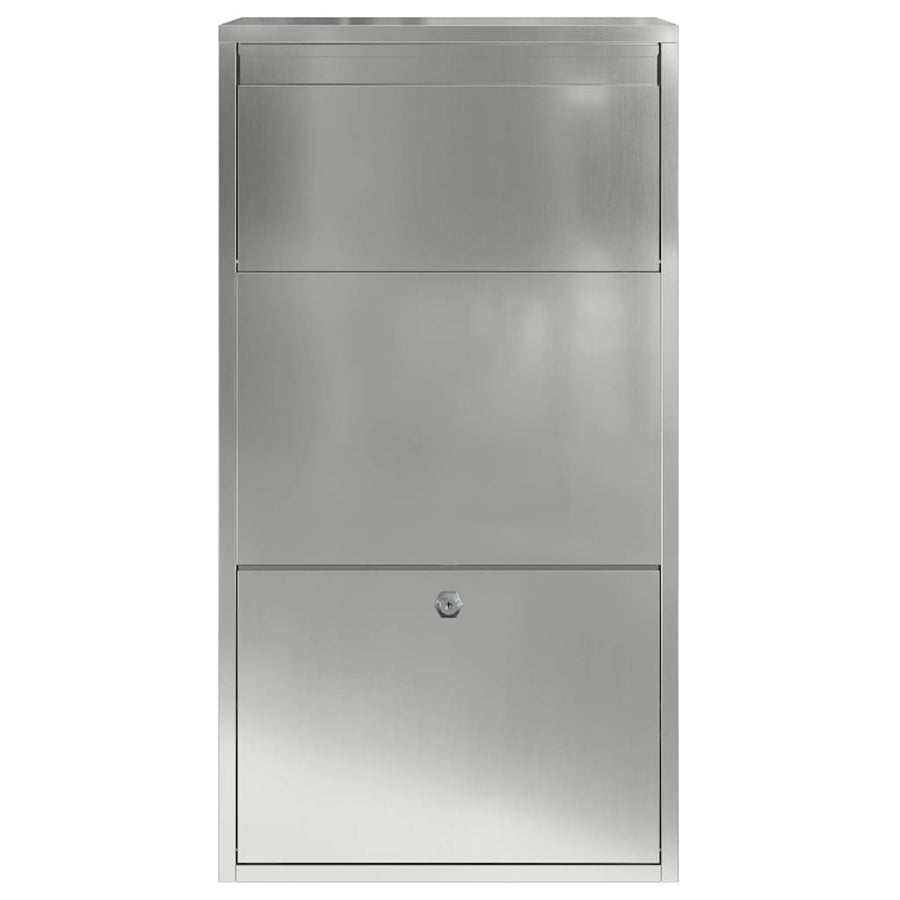Pakket Inwerp Box Met Opslag Chroom 44 X 22 X 82 Cm Staal Gegalvaniseerd staal