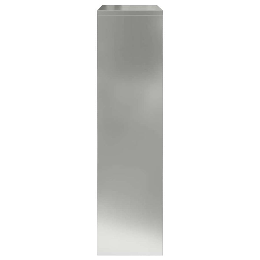 Pakket Inwerp Box Met Opslag Chroom 44 X 22 X 82 Cm Staal Gegalvaniseerd staal