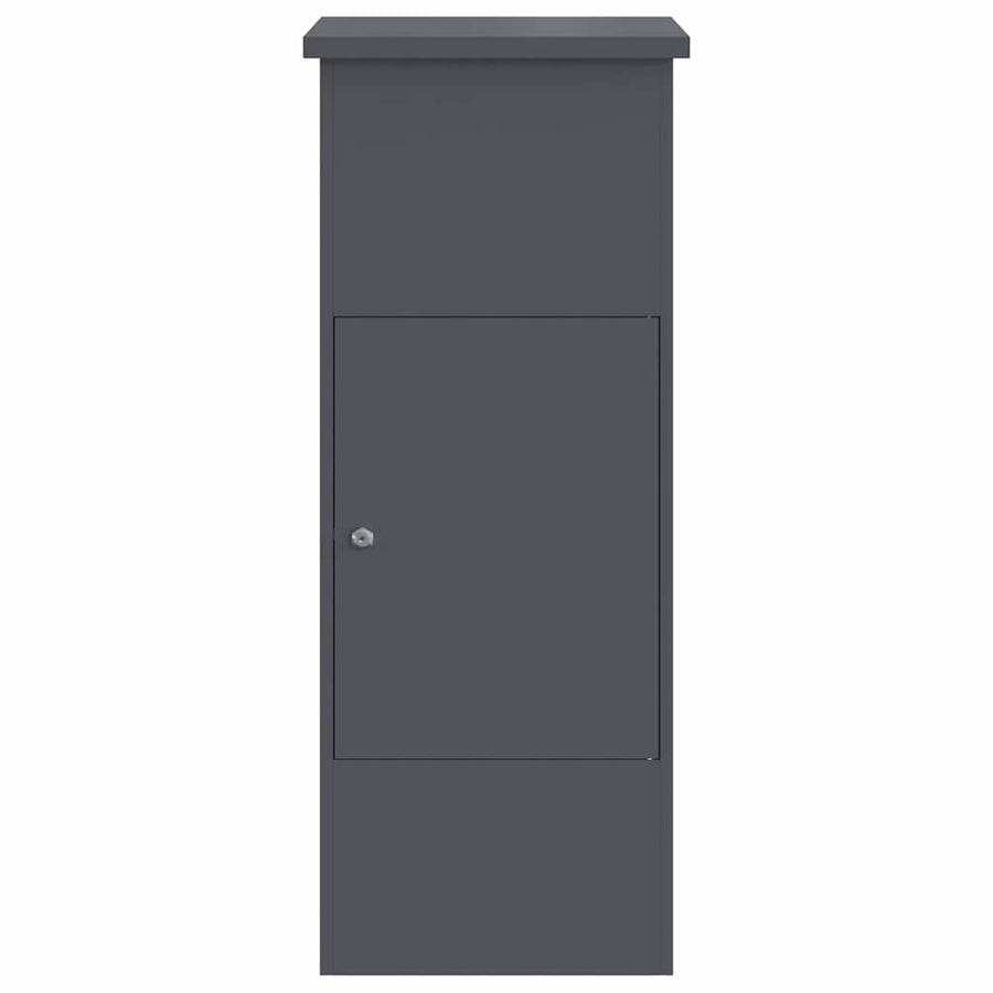 Pakket inwerp box Antraciet 44.5 x 29 x 110.5 cm Staal