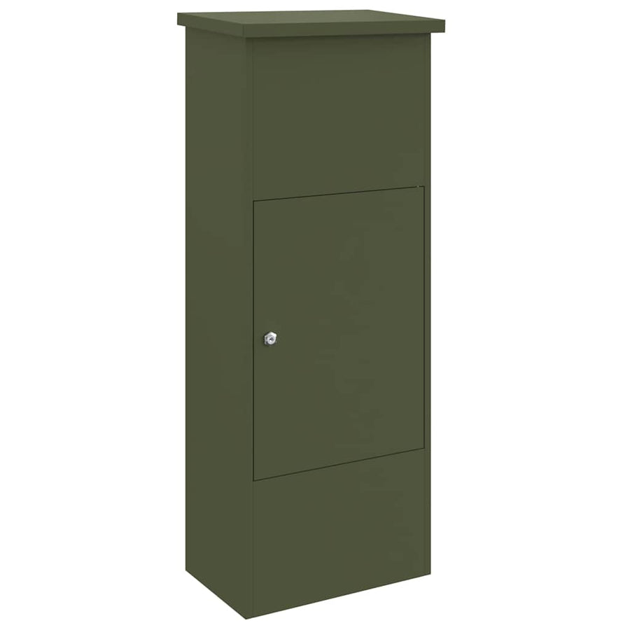 Pakket inwerp box Olijfgroen 44.5 x 29 x 110.5 cm Staal