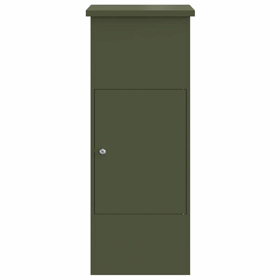 Pakket inwerp box Olijfgroen 44.5 x 29 x 110.5 cm Staal