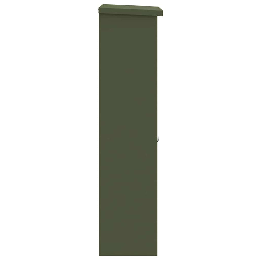 Pakket inwerp box Olijfgroen 44.5 x 29 x 110.5 cm Staal