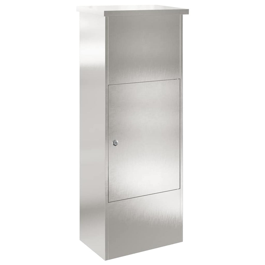 Pakket Inwerp Box Zilver 44,5 X 29 X 110,5 Cm Roestvrij Staal