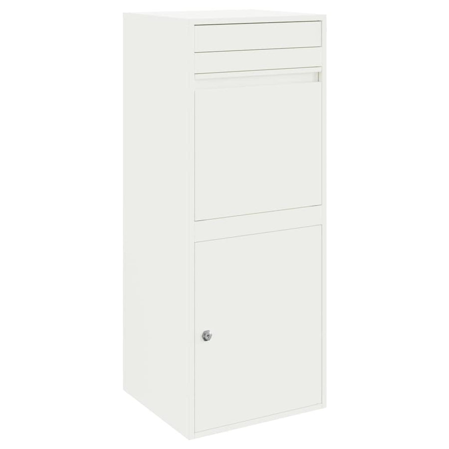 Pakket inwerp box met opslag Wit 41 x 38 x 103 cm Staal