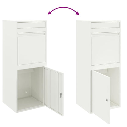 Pakket inwerp box Wit 41 x 38 x 103 cm Staal