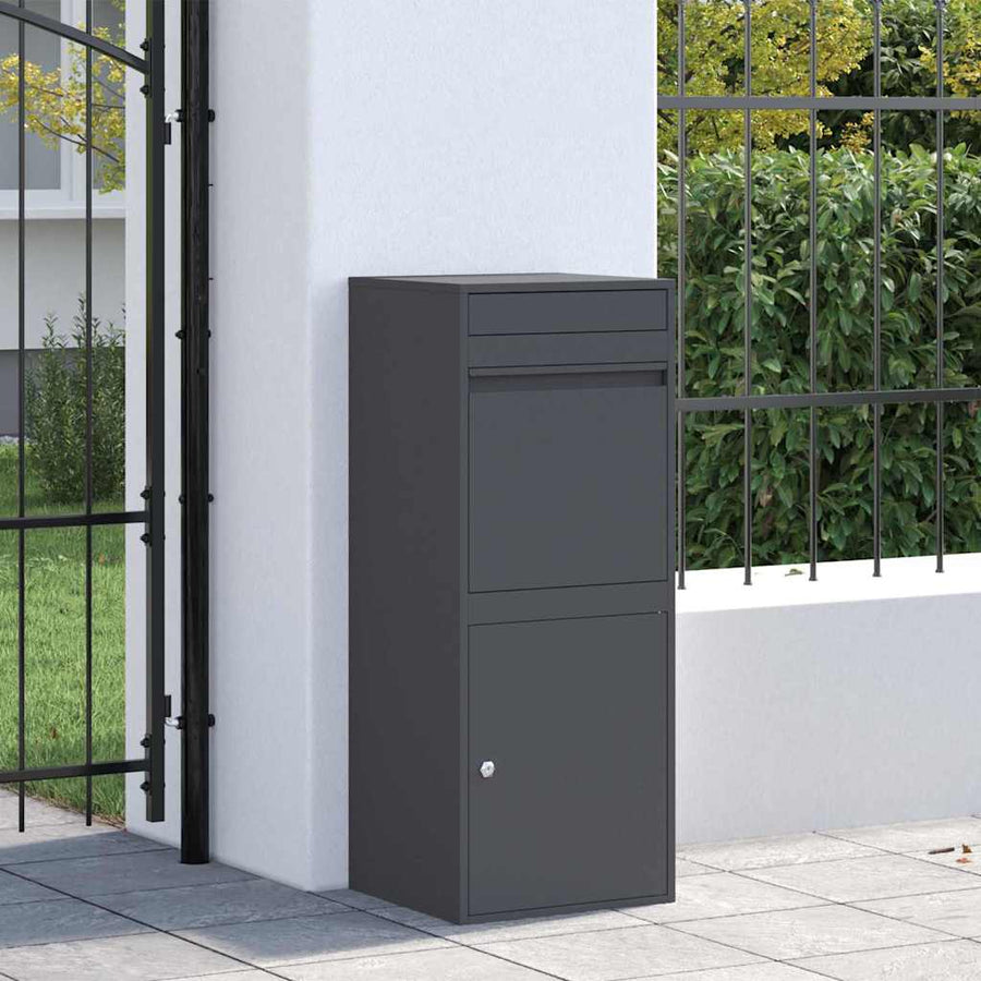Pakket inwerp box Antraciet 41 x 38 x 103 cm Staal