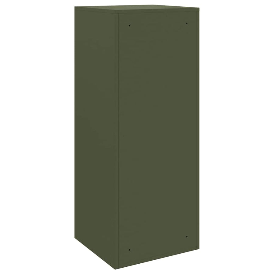 Pakket Inwerp Box 41 X 38 X 103 Cm Staal Olijfgroen