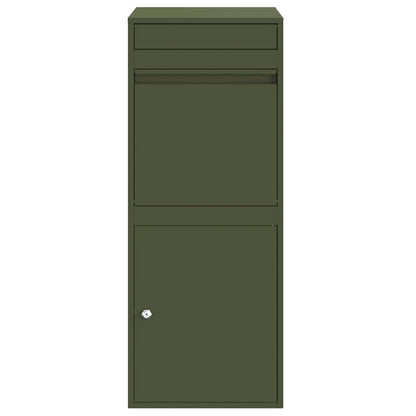 Pakket inwerp box Olijfgroen 41 x 38 x 103 cm Staal
