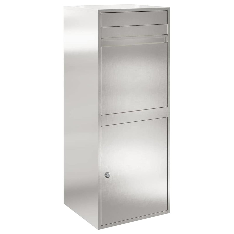 Pakket inwerp box Zwart 41 x 38 x 103 cm Roestvrij staal