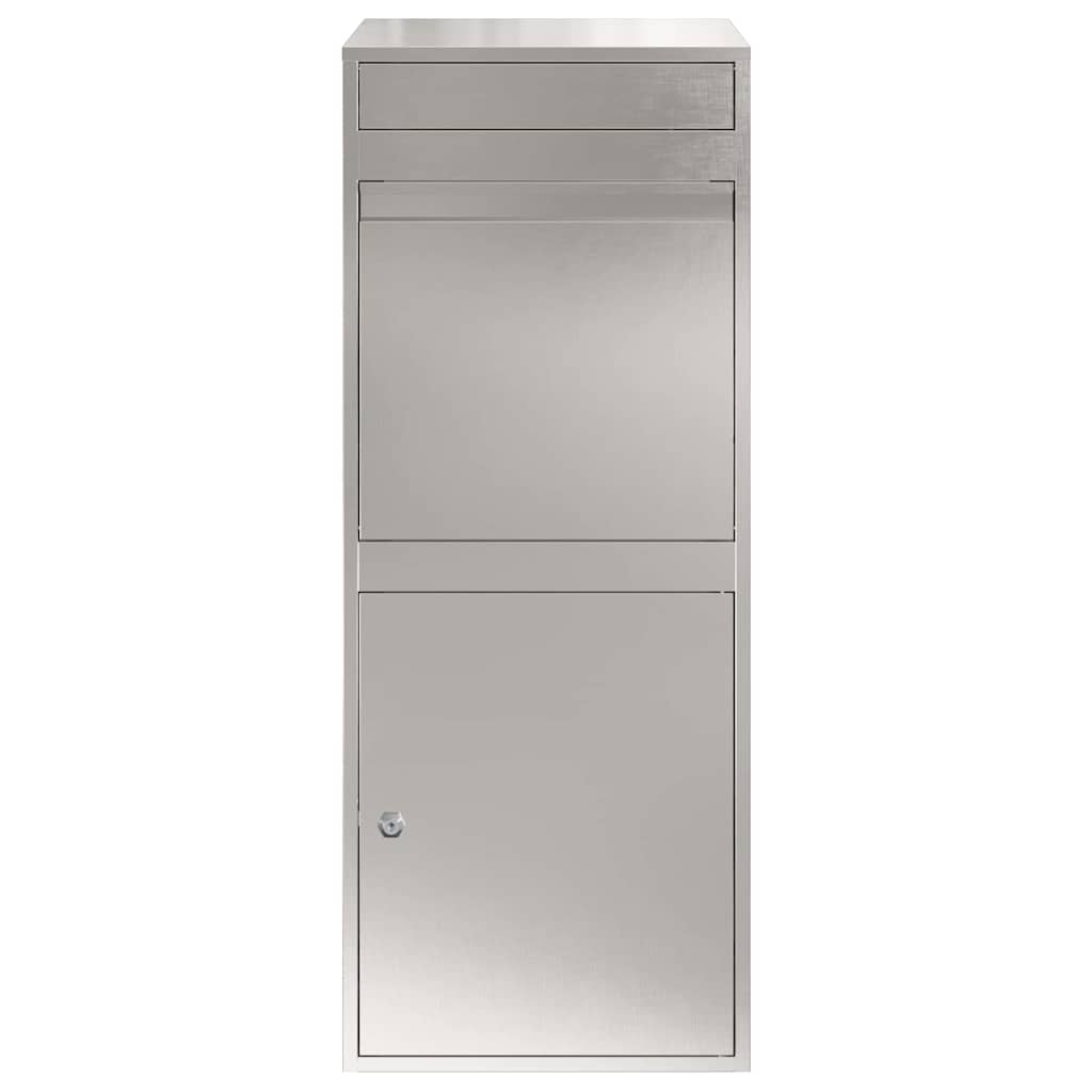 Pakket inwerp box Zwart 41 x 38 x 103 cm Roestvrij staal