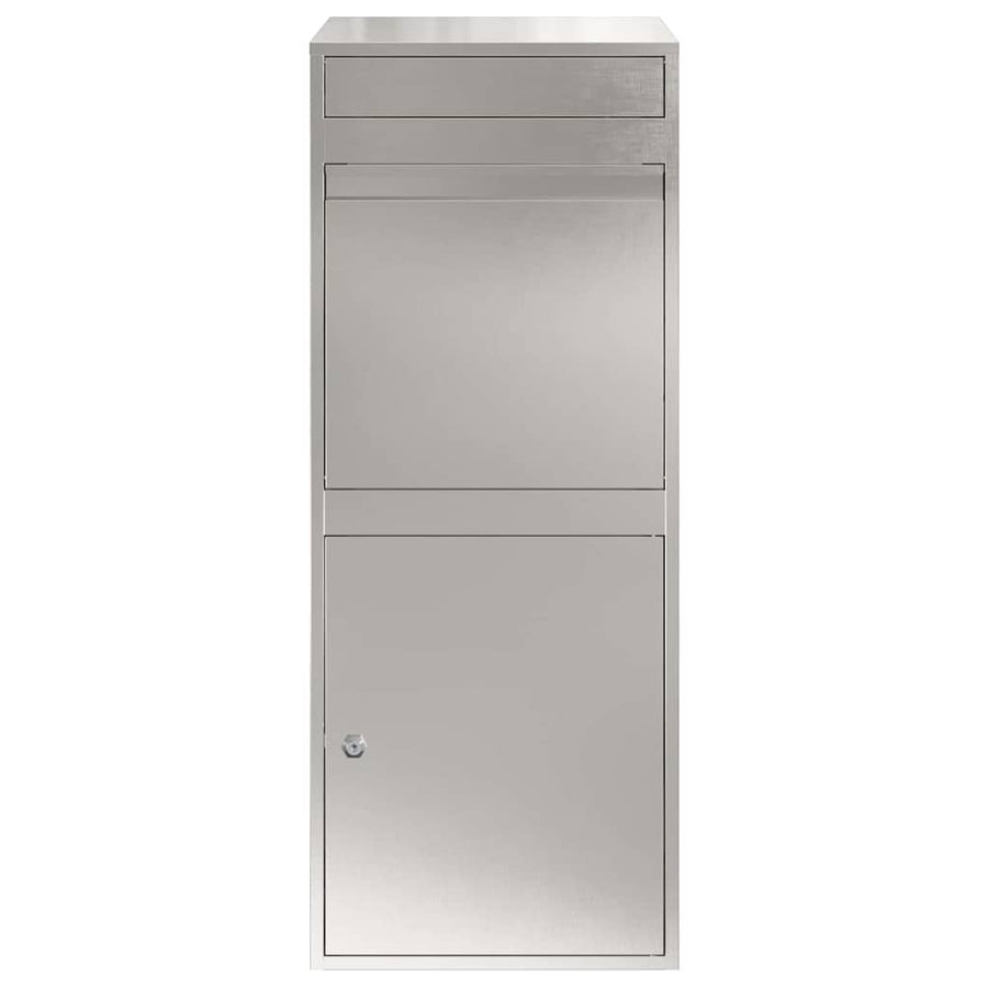Pakket inwerp box Zwart 41 x 38 x 103 cm Roestvrij staal