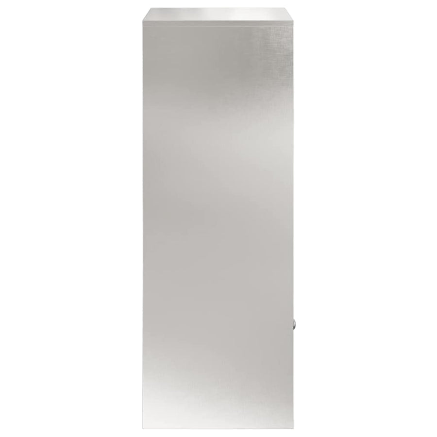 Pakket inwerp box Zwart 41 x 38 x 103 cm Roestvrij staal