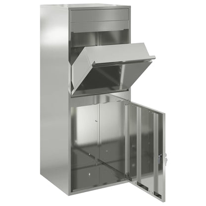 Pakket inwerp box Zwart 41 x 38 x 103 cm Gegalvaniseerd staal