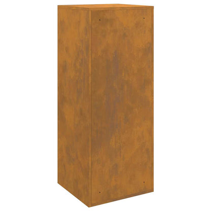 Pakket inwerp box Roestig 41 x 38 x 103 cm Cortenstaal