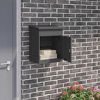Pakketbox 44x35x59 cm staal zwart