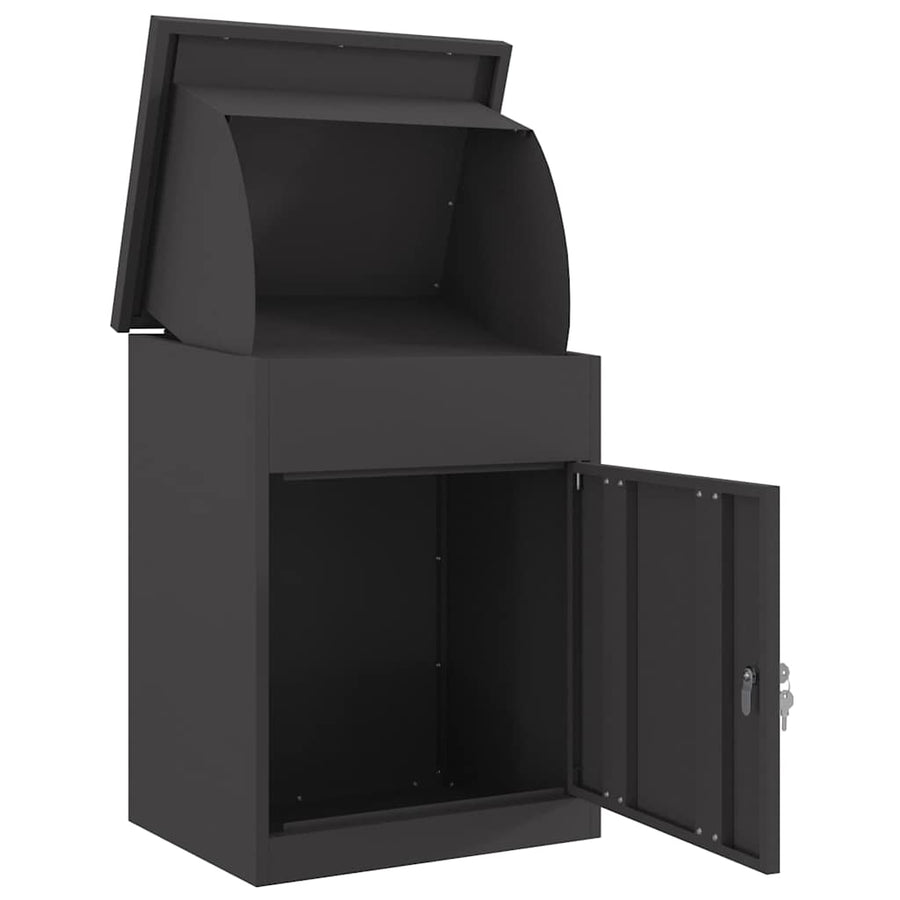 Pakket Inwerp Box 44 X 35 X 59 Cm Staal Zwart