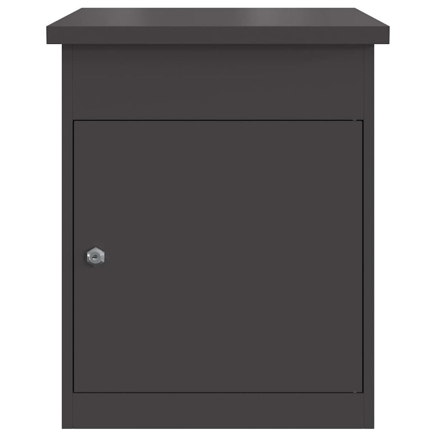 Pakket Inwerp Box 44 X 35 X 59 Cm Staal Zwart