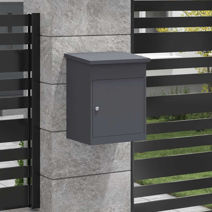 Pakket inwerp box met opslag Antraciet 47,5 x 38 x 59 cm Staal