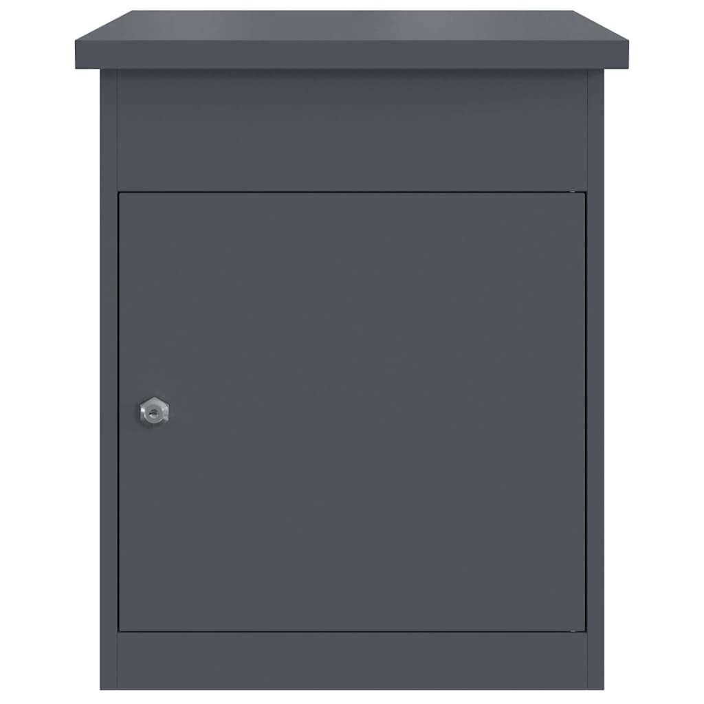 Pakket inwerp box Antraciet 44 x 35 x 59 cm Staal