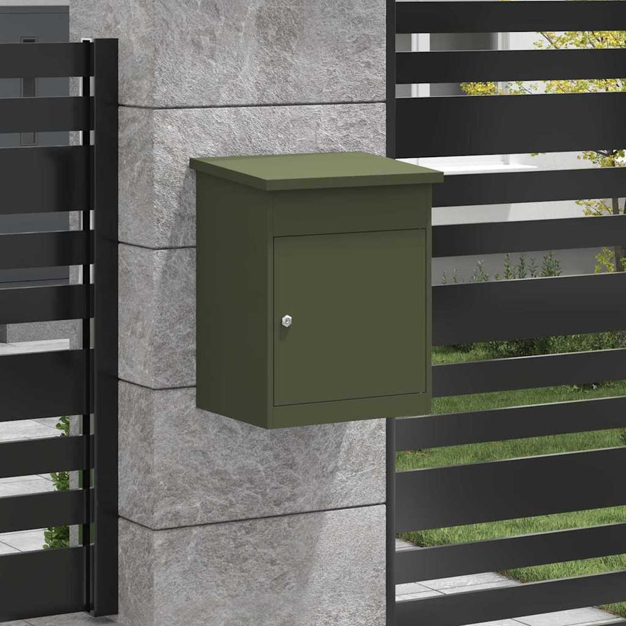 Pakket inwerp box Olijfgroen 44 x 35 x 59 cm Staal