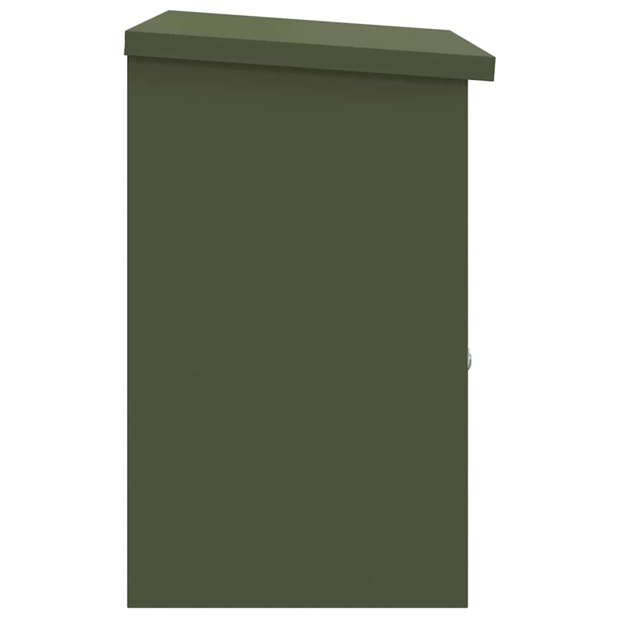 Pakket inwerp box Olijfgroen 44 x 35 x 59 cm Staal