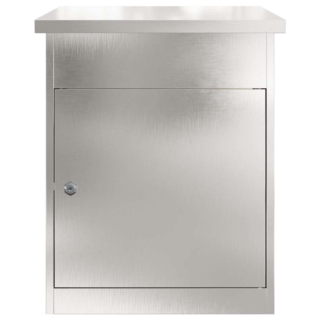 Pakket inwerp box Zwart 44 x 35 x 59 cm Roestvrij staal