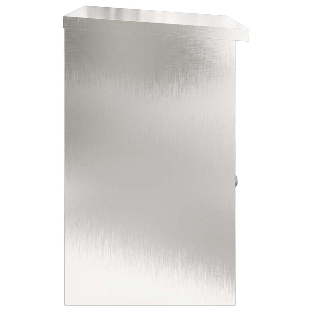 Pakket inwerp box Zwart 44 x 35 x 59 cm Roestvrij staal