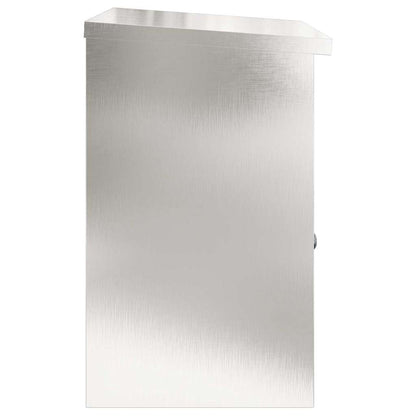 Pakket inwerp box Zwart 44 x 35 x 59 cm Roestvrij staal