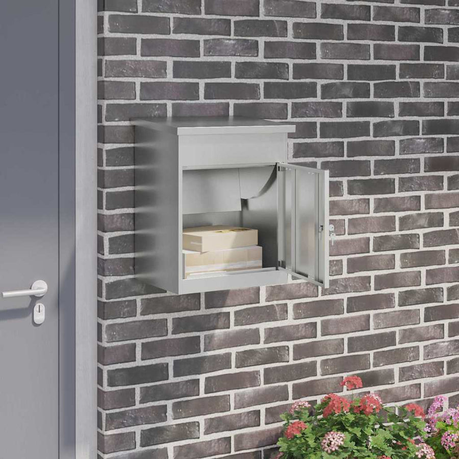 Pakket Inwerp Box Zwart 47,5 X 38 X 59 Cm Gegalvaniseerd staal