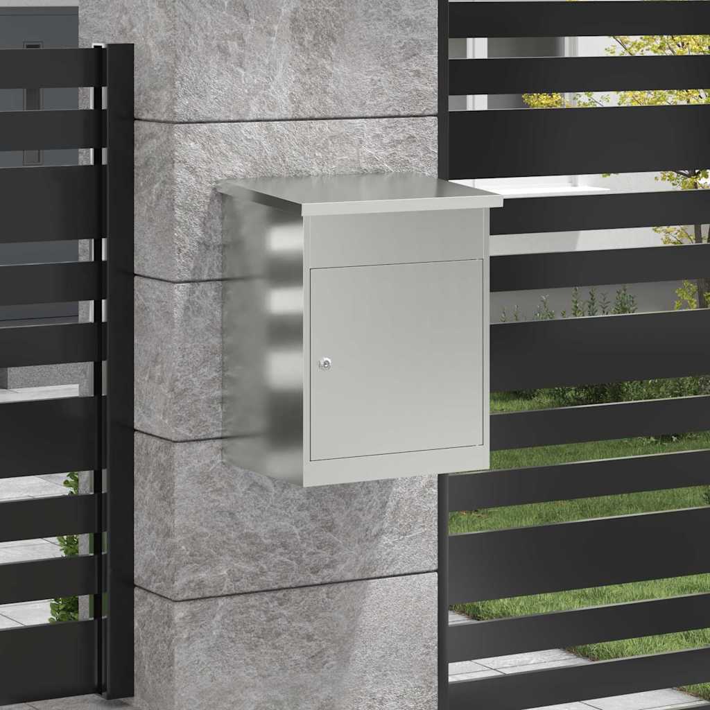 Pakket inwerp box Zwart 44 x 35 x 59 cm Gegalvaniseerd staal