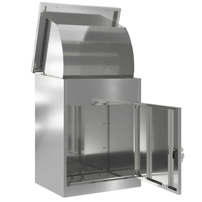 Pakket inwerp box Zwart 44 x 35 x 59 cm Gegalvaniseerd staal