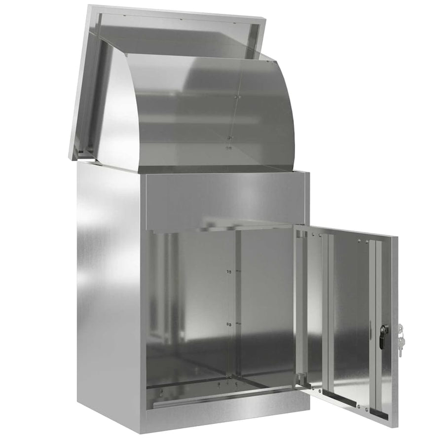 Pakket Inwerp Box Zwart 47,5 X 38 X 59 Cm Gegalvaniseerd staal