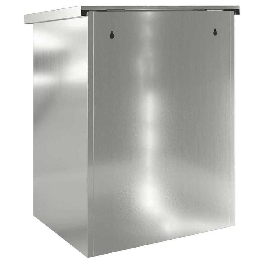 Pakket Inwerp Box Zwart 47,5 X 38 X 59 Cm Gegalvaniseerd staal