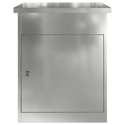 Pakket inwerp box Zwart 44 x 35 x 59 cm Gegalvaniseerd staal