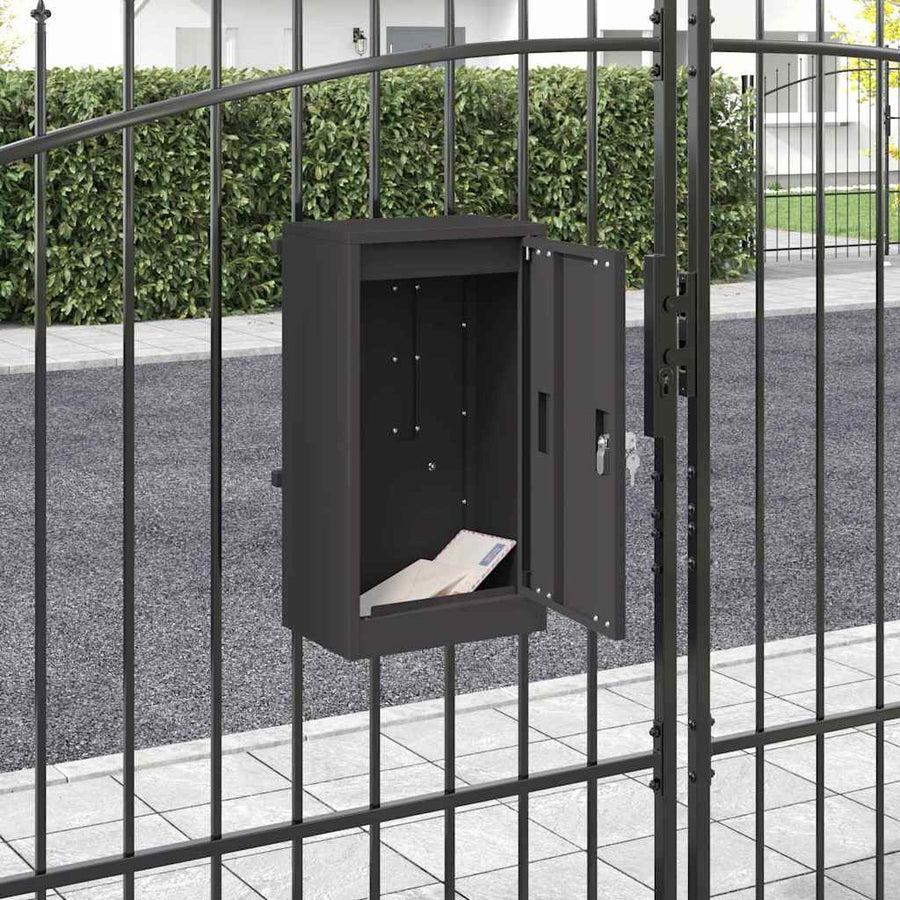 Brievenbus Zwart 30 x 23 x 55 cm Staal