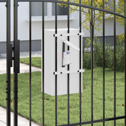 Brievenbus Wit 30 x 23 x 55 cm Staal