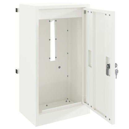 Brievenbus Wit 30 x 23 x 55 cm Staal