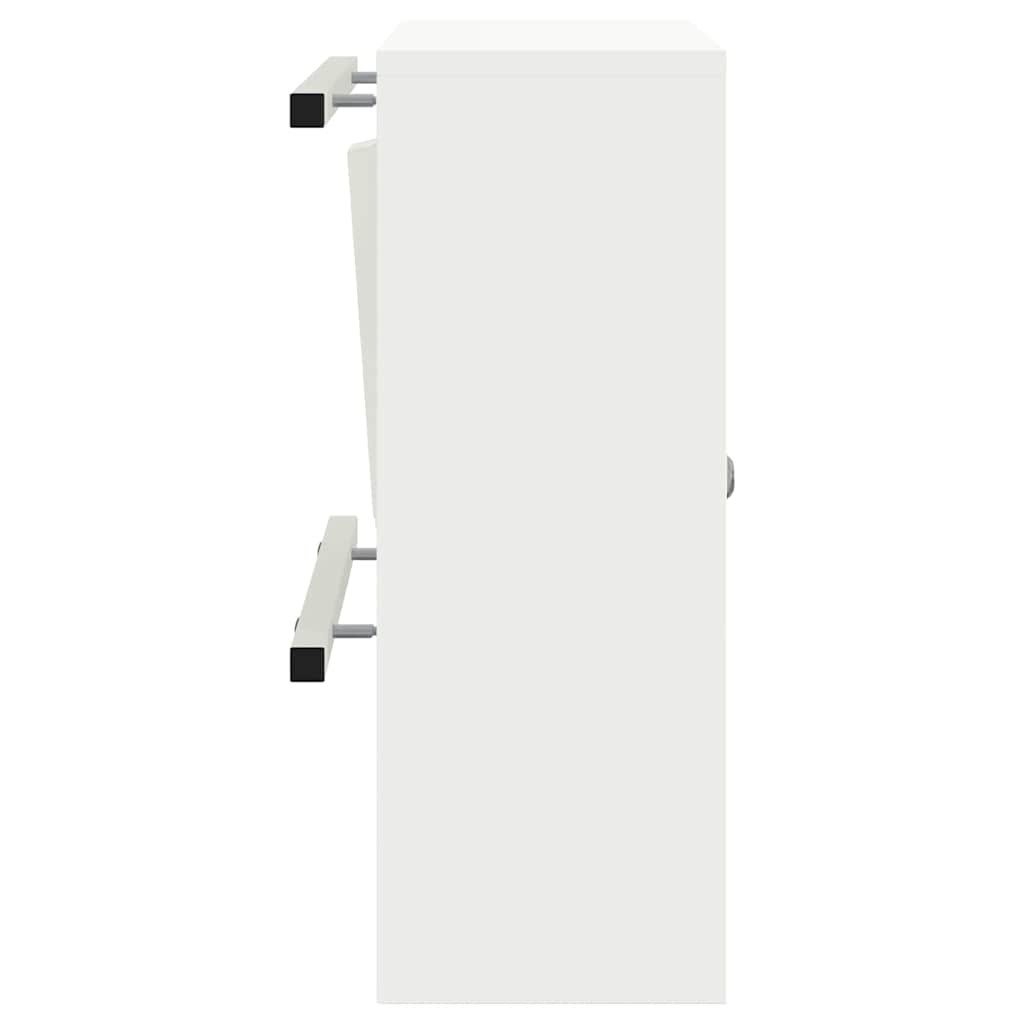 Brievenbus Wit 30 x 23 x 55 cm Staal