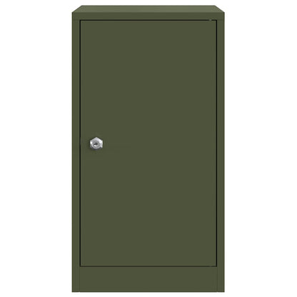 Brievenbus Olijfgroen 30 x 23 x 55 cm Staal