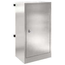 Brievenbus Zwart 30 x 23 x 55 cm Roestvrij staal