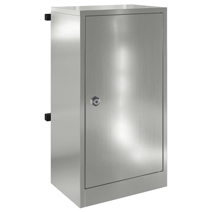 Brievenbus Zwart 30 x 23 x 55 cm Gegalvaniseerd staal