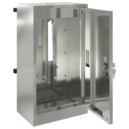 Brievenbus Zwart 30 x 23 x 55 cm Gegalvaniseerd staal