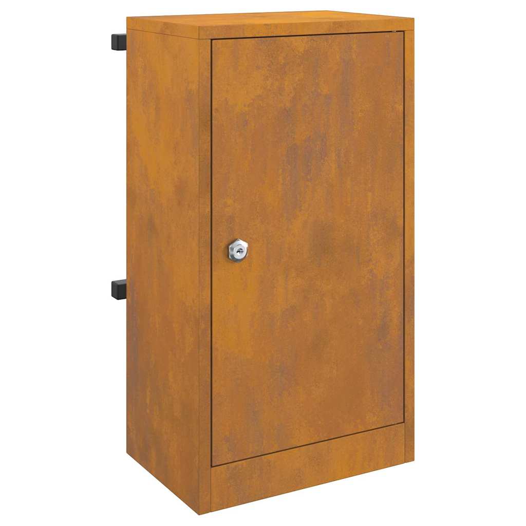 Brievenbus Roestig 30 x 23 x 55 cm Cortenstaal