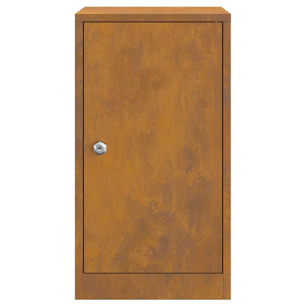 Brievenbus Roestig 30 x 23 x 55 cm Cortenstaal