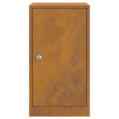 Brievenbus Roestig 30 x 23 x 55 cm Cortenstaal