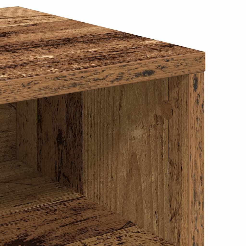 Nachtkastje 2 pcs Oud hout 40 x 30 x 30 cm Bewerkt hout