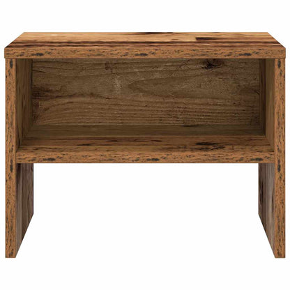 Nachtkastje 2 pcs Oud hout 40 x 30 x 30 cm Bewerkt hout